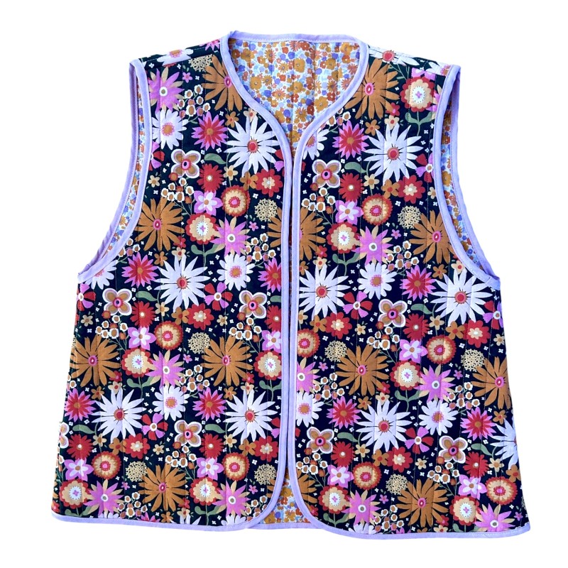 Gilet inséparable réversible