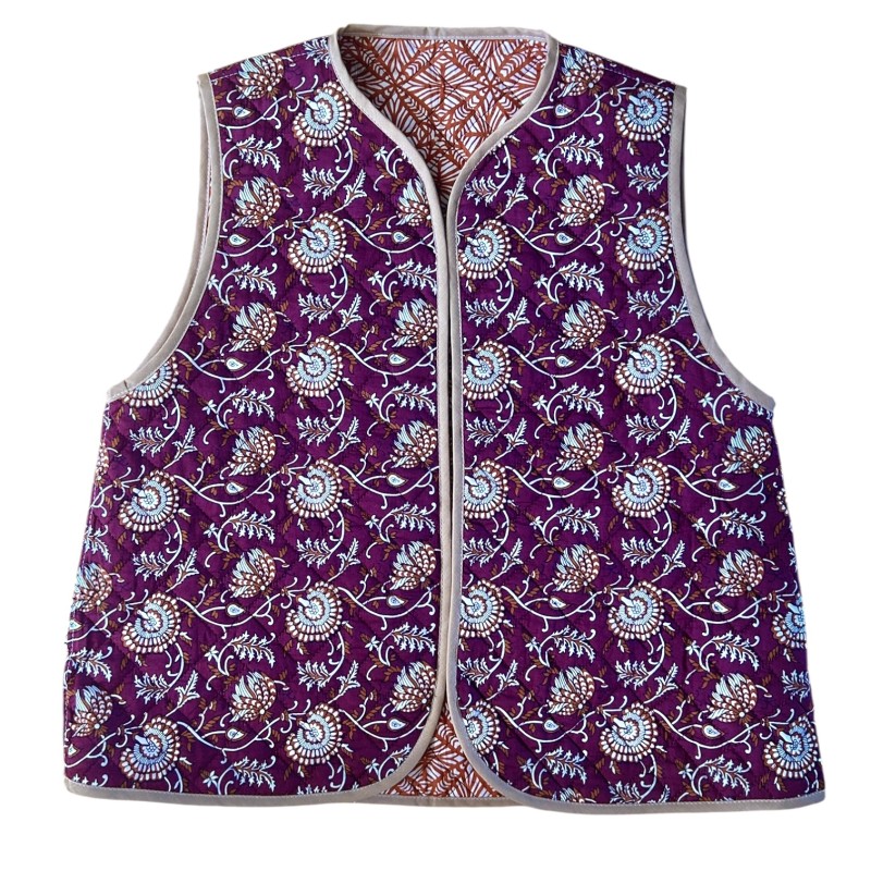 Gilet inséparable réversible