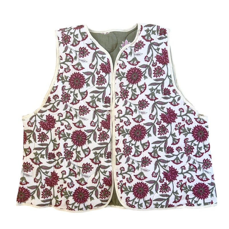 Gilet inséparable réversible