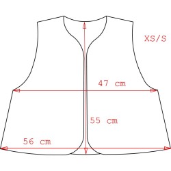 Gilet inséparable réversible