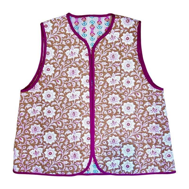 Gilet inséparable réversible