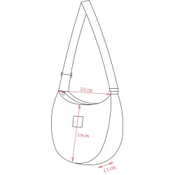 Demi lune Bali XL
